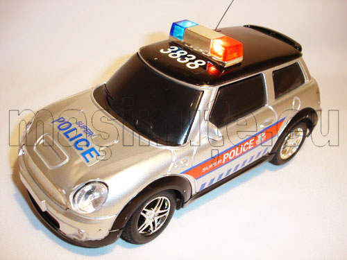 Masinuta cu telecomanda Mini Cooper Politie